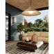 Devlin 1 Light 44 inch Bronze Outdoor Pendant